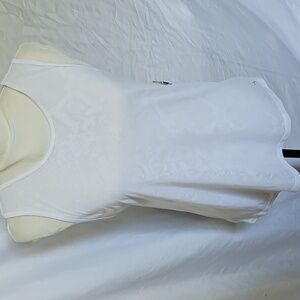 Joy Lab Burnout Tank Top White Size   Medium